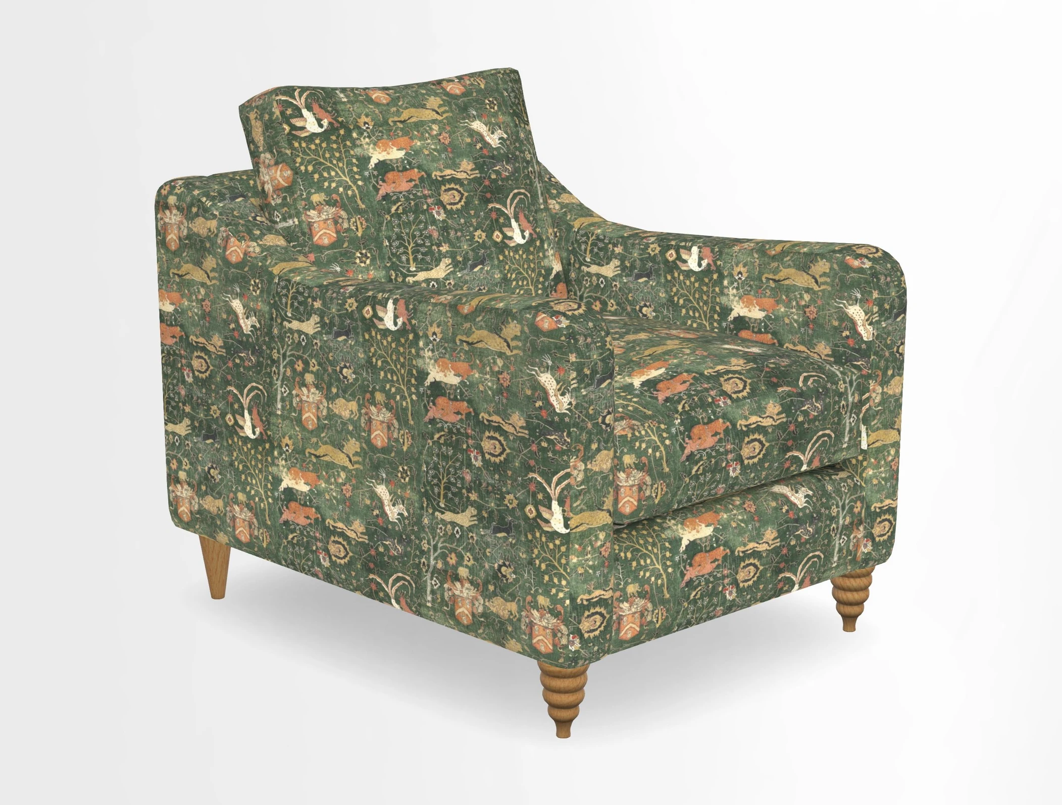 Rye Chair in Two Tone Plain Biscuit