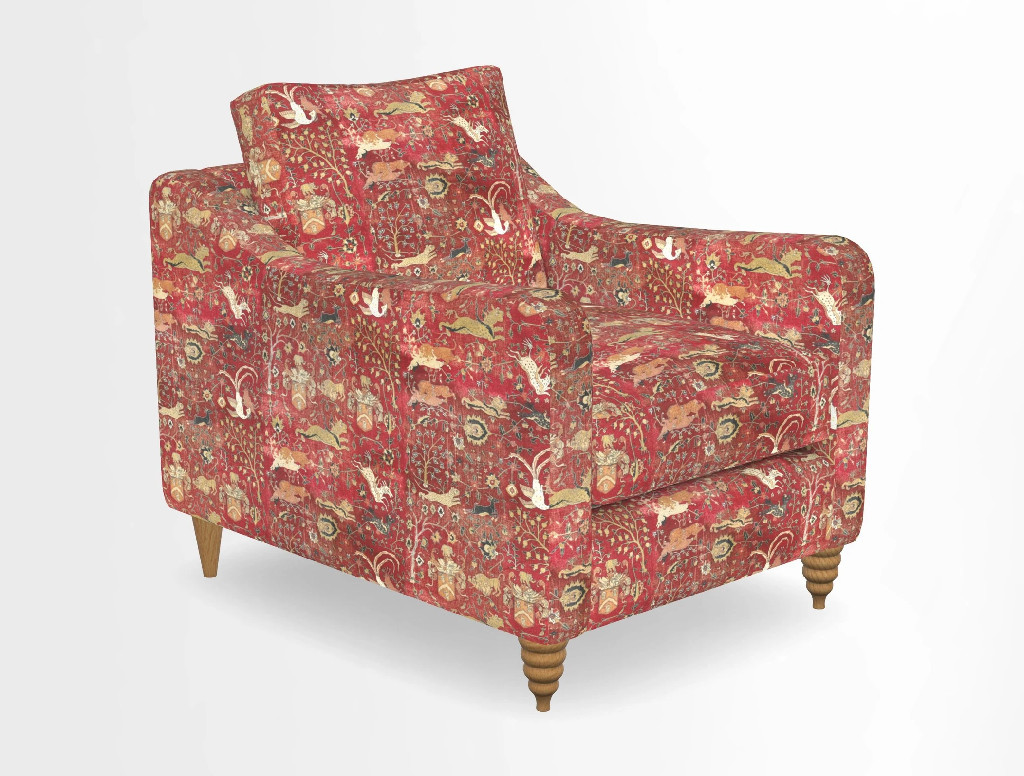 Rye Chair in Two Tone Plain Biscuit