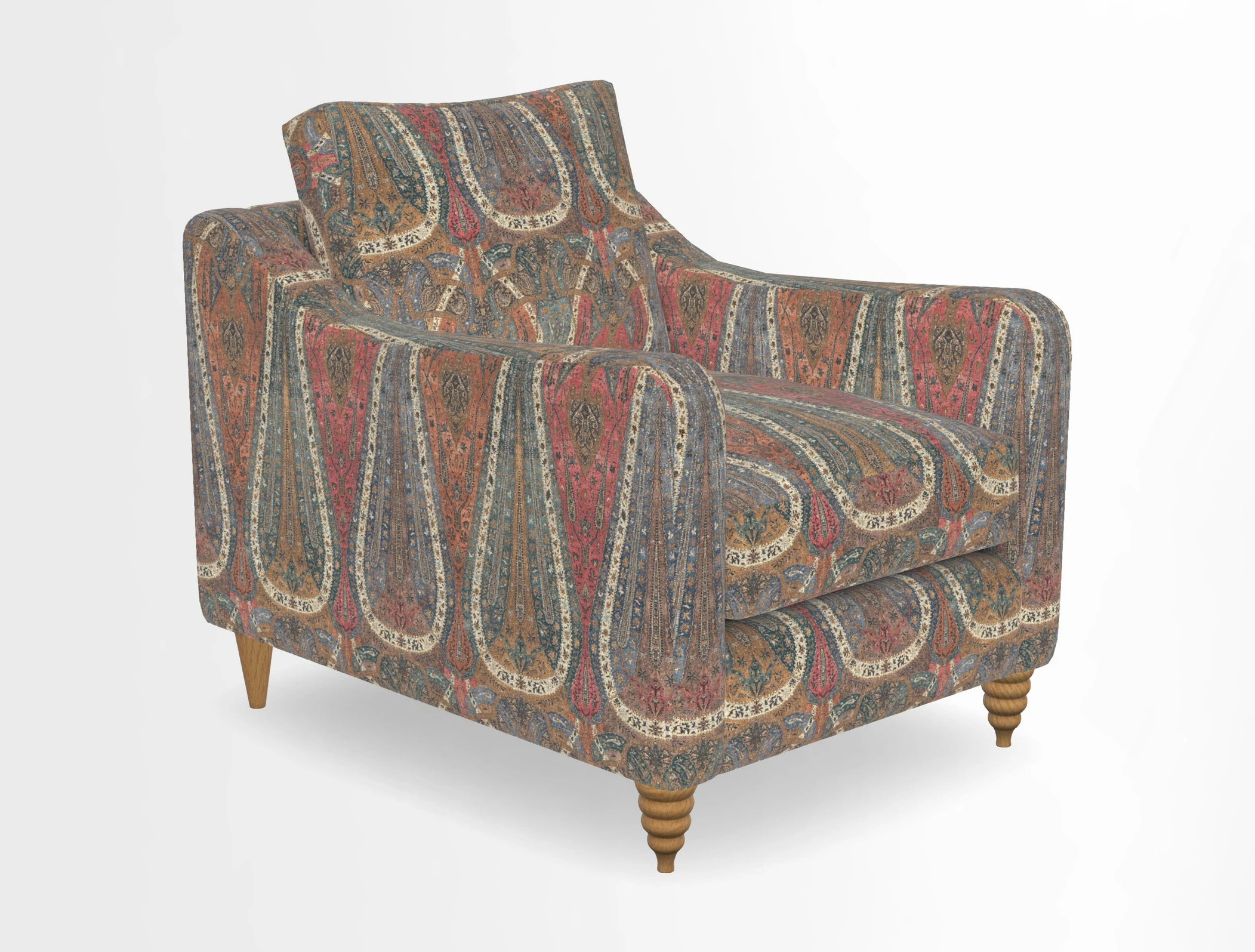 Rye Chair in Two Tone Plain Biscuit