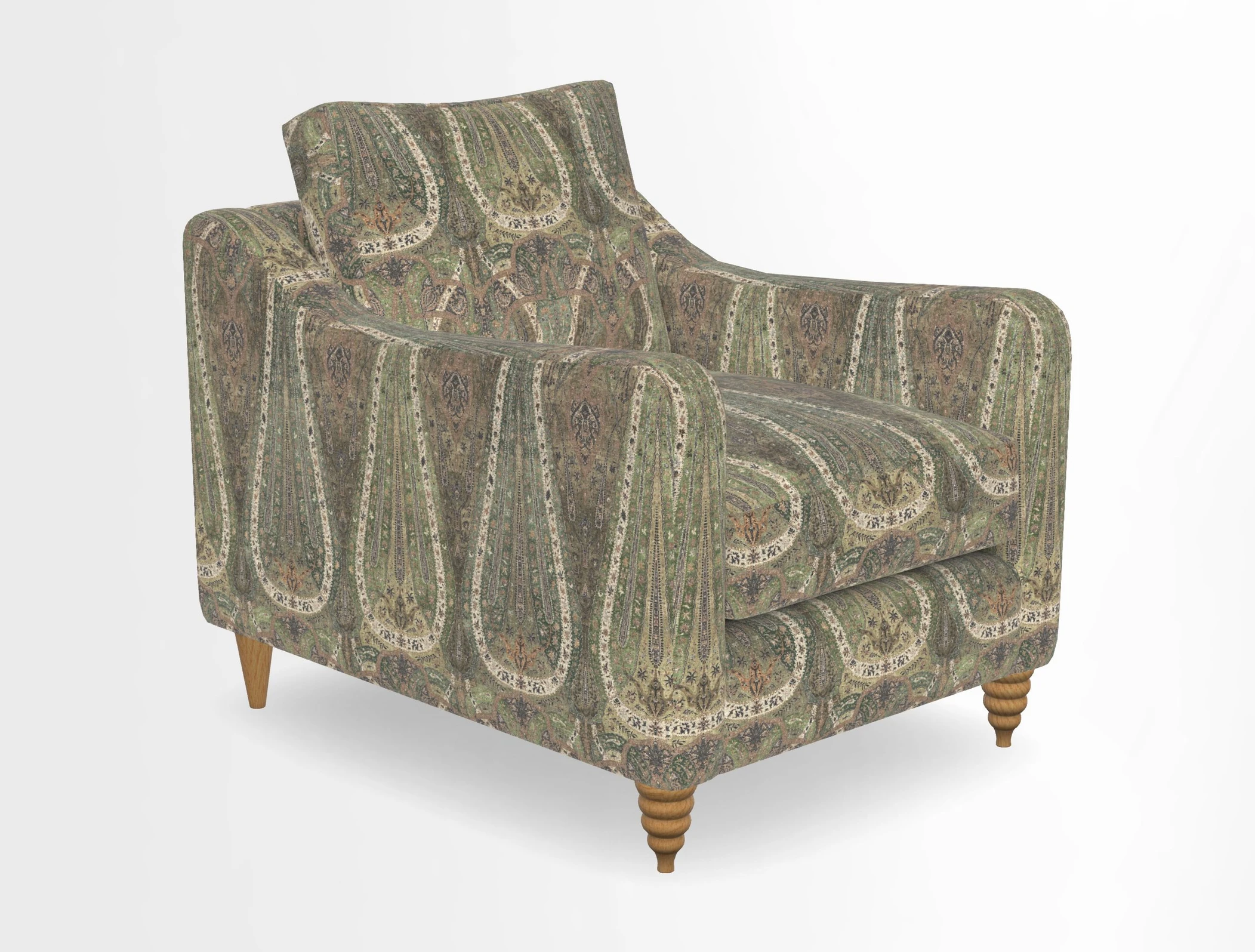 Rye Chair in Two Tone Plain Biscuit