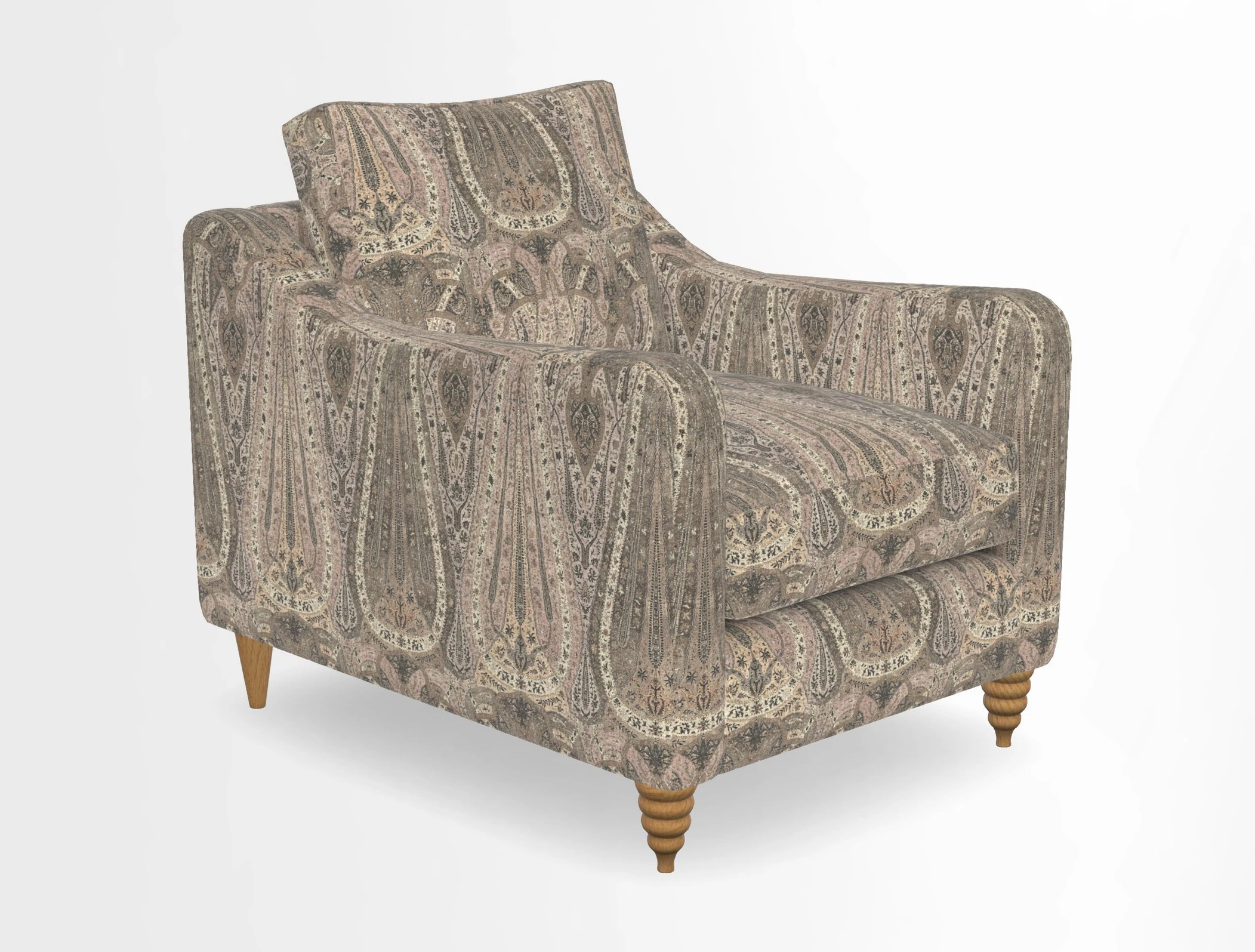 Rye Chair in Two Tone Plain Biscuit