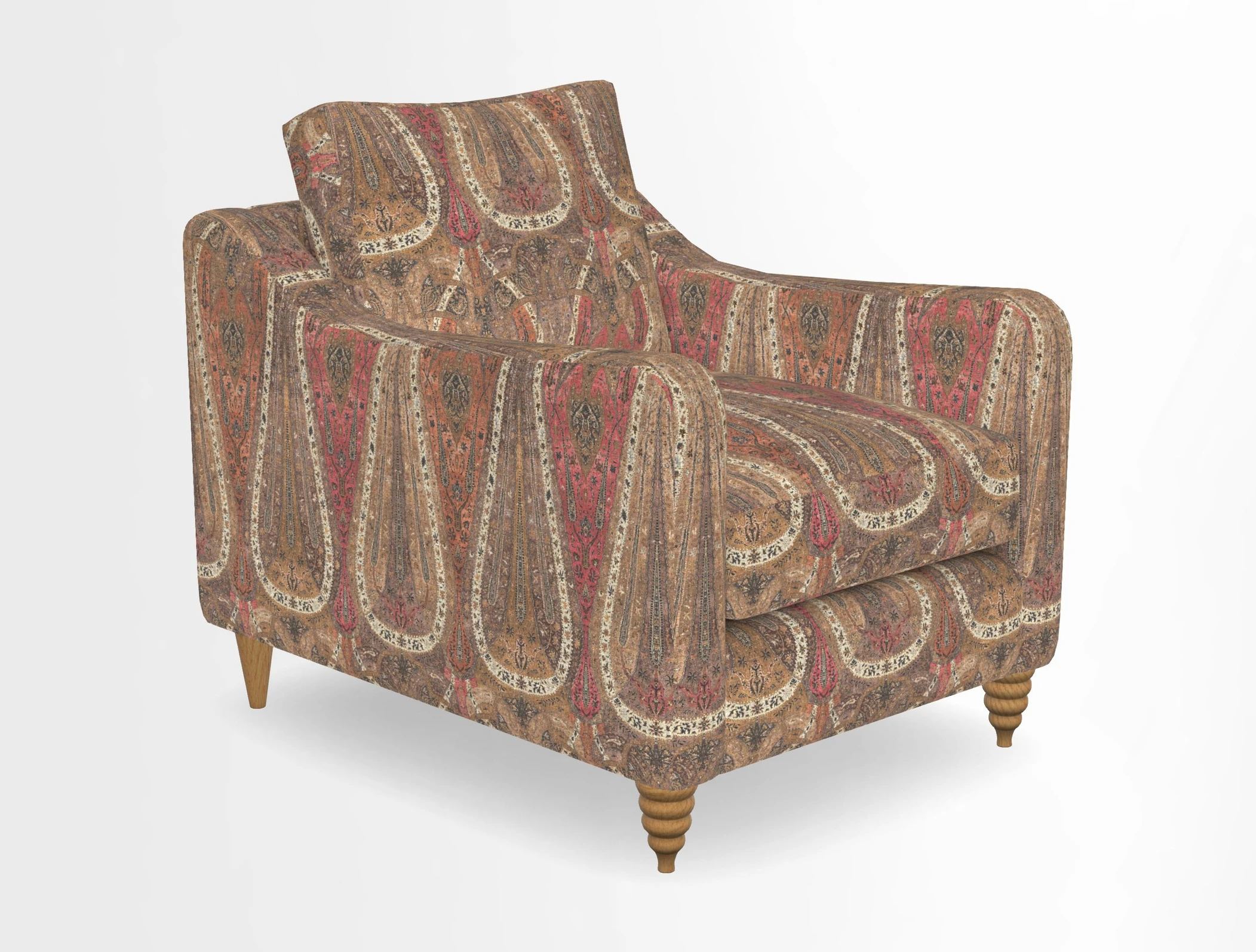Rye Chair in Two Tone Plain Biscuit