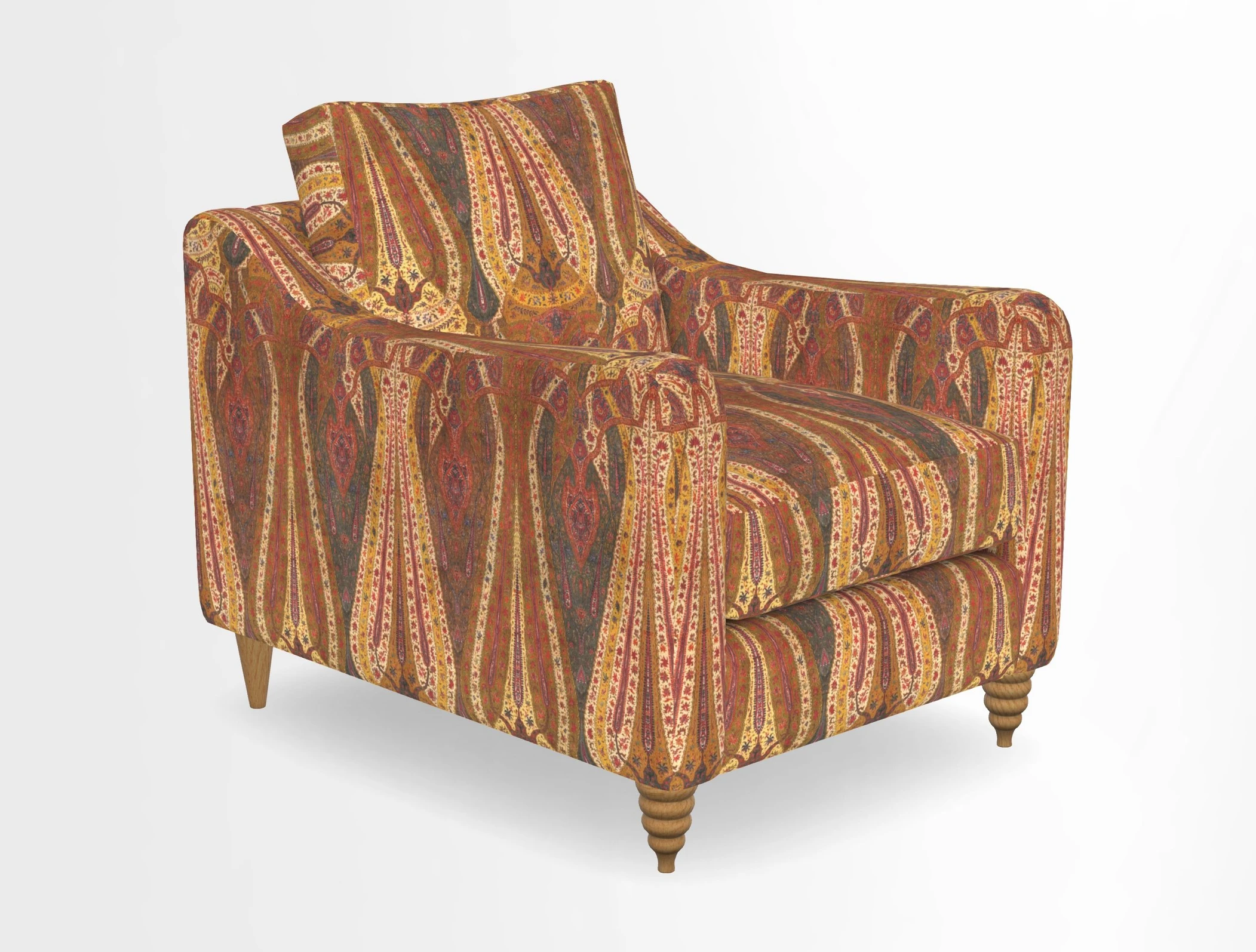 Rye Chair in Two Tone Plain Biscuit