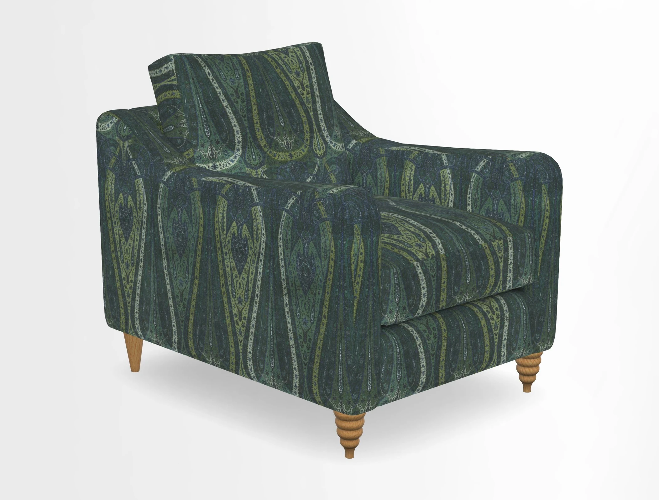 Rye Chair in Two Tone Plain Biscuit