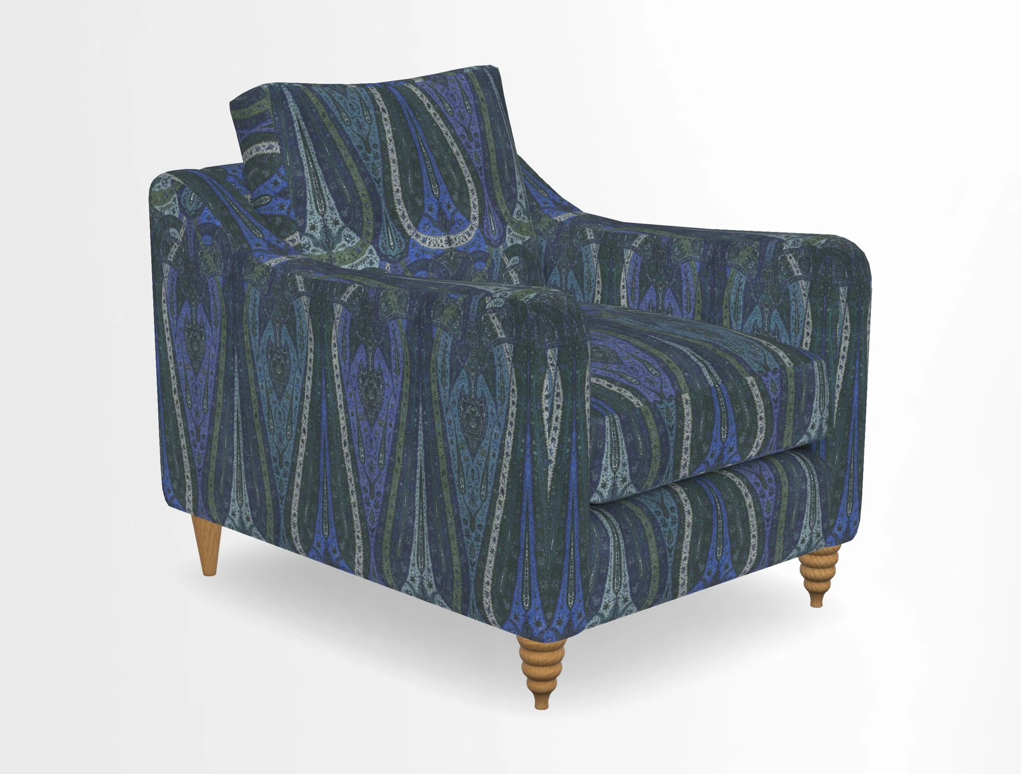 Rye Chair in Two Tone Plain Biscuit