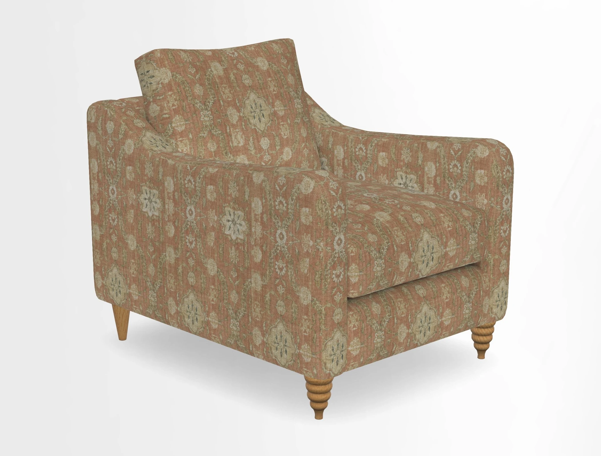 Rye Chair in Two Tone Plain Biscuit
