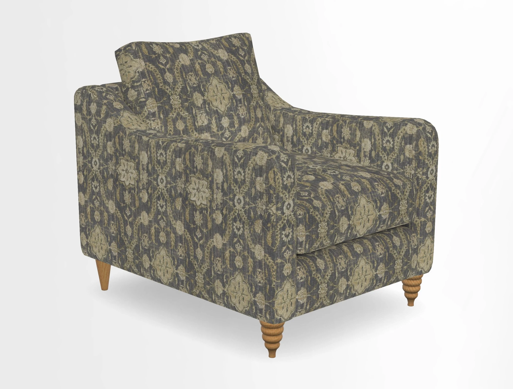 Rye Chair in Two Tone Plain Biscuit