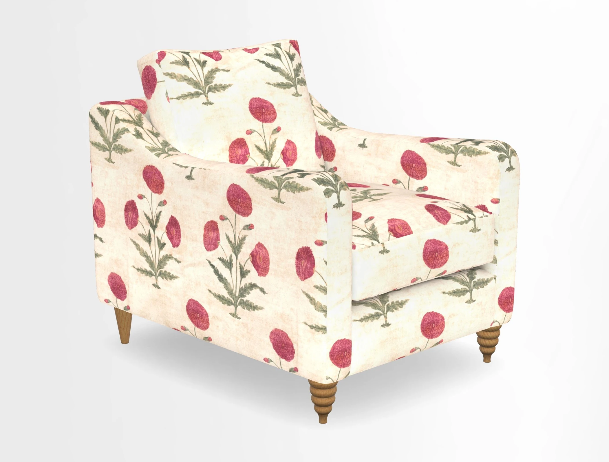 Rye Chair in Two Tone Plain Biscuit