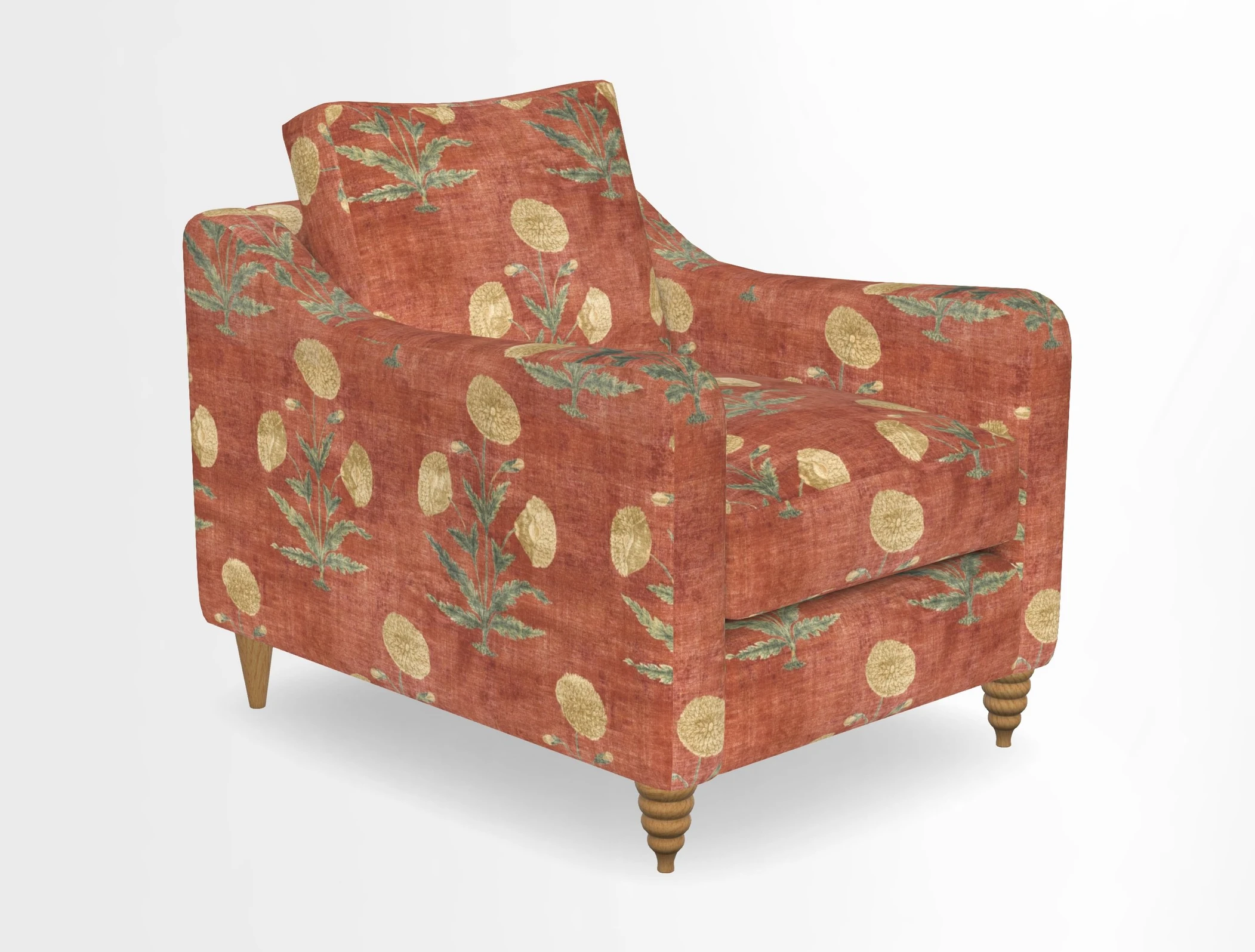 Rye Chair in Two Tone Plain Biscuit