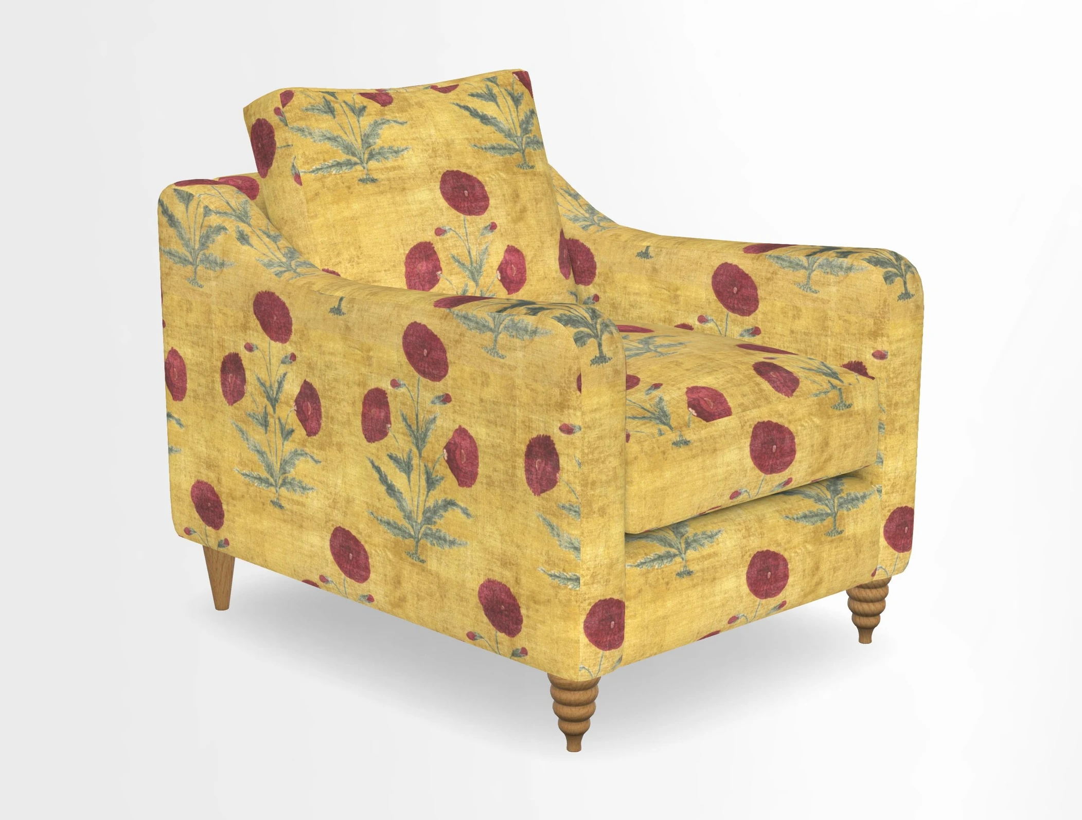 Rye Chair in Two Tone Plain Biscuit