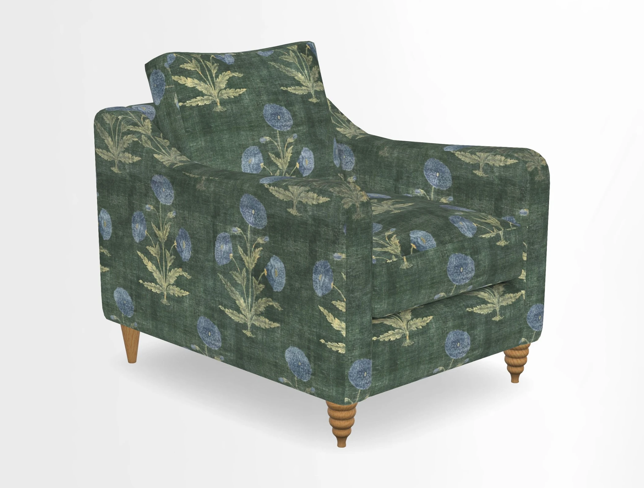 Rye Chair in Two Tone Plain Biscuit