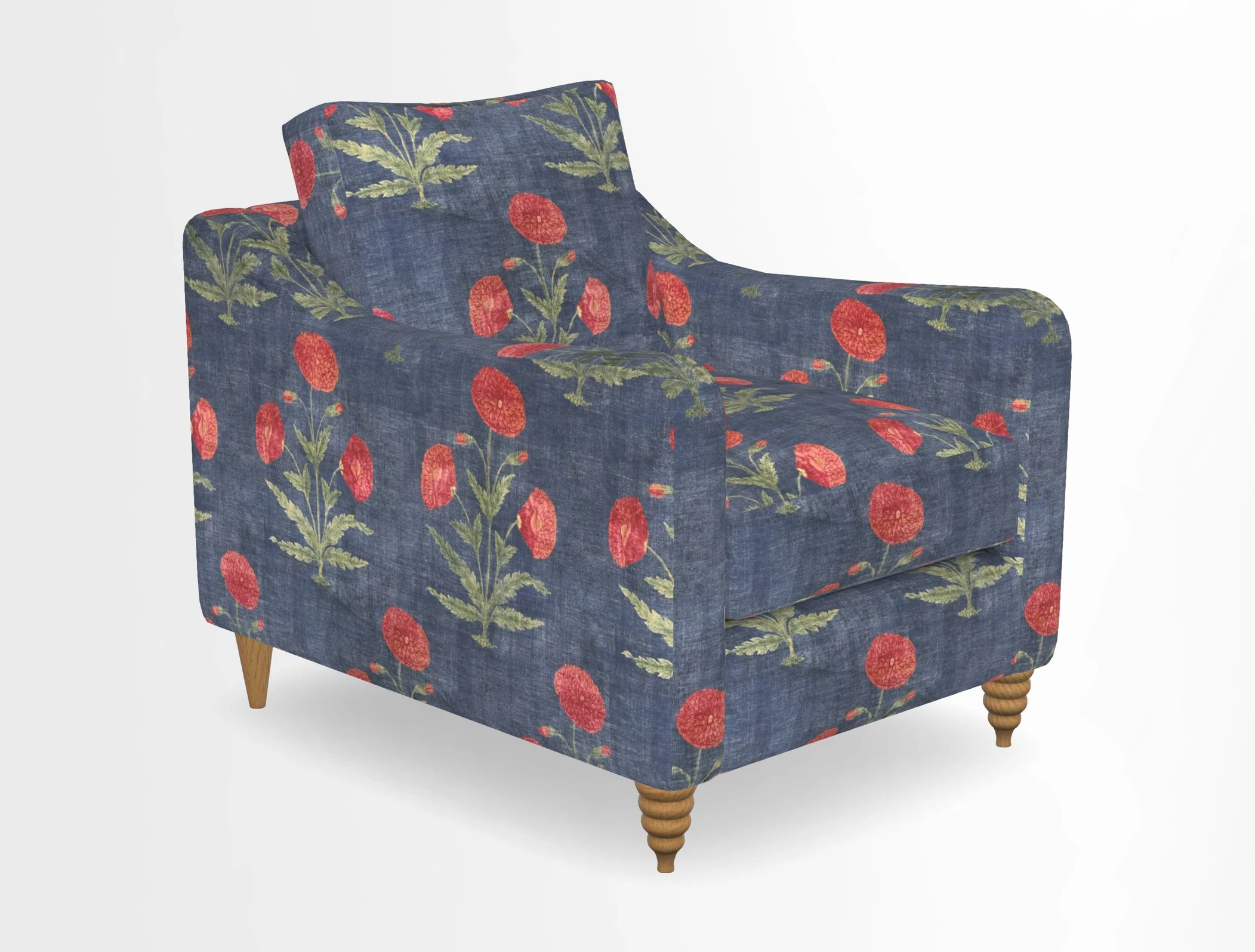 Rye Chair in Two Tone Plain Biscuit