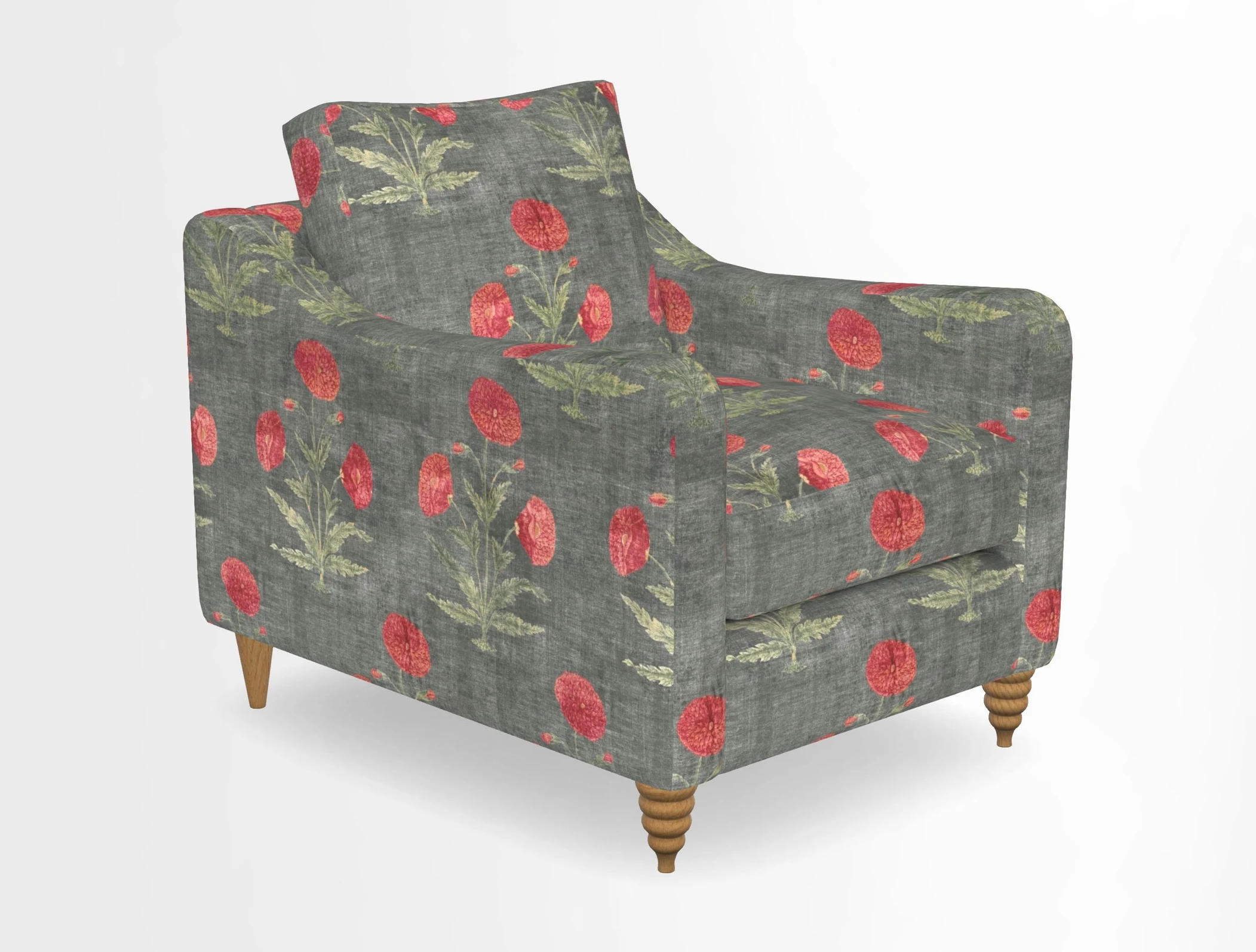 Rye Chair in Two Tone Plain Biscuit