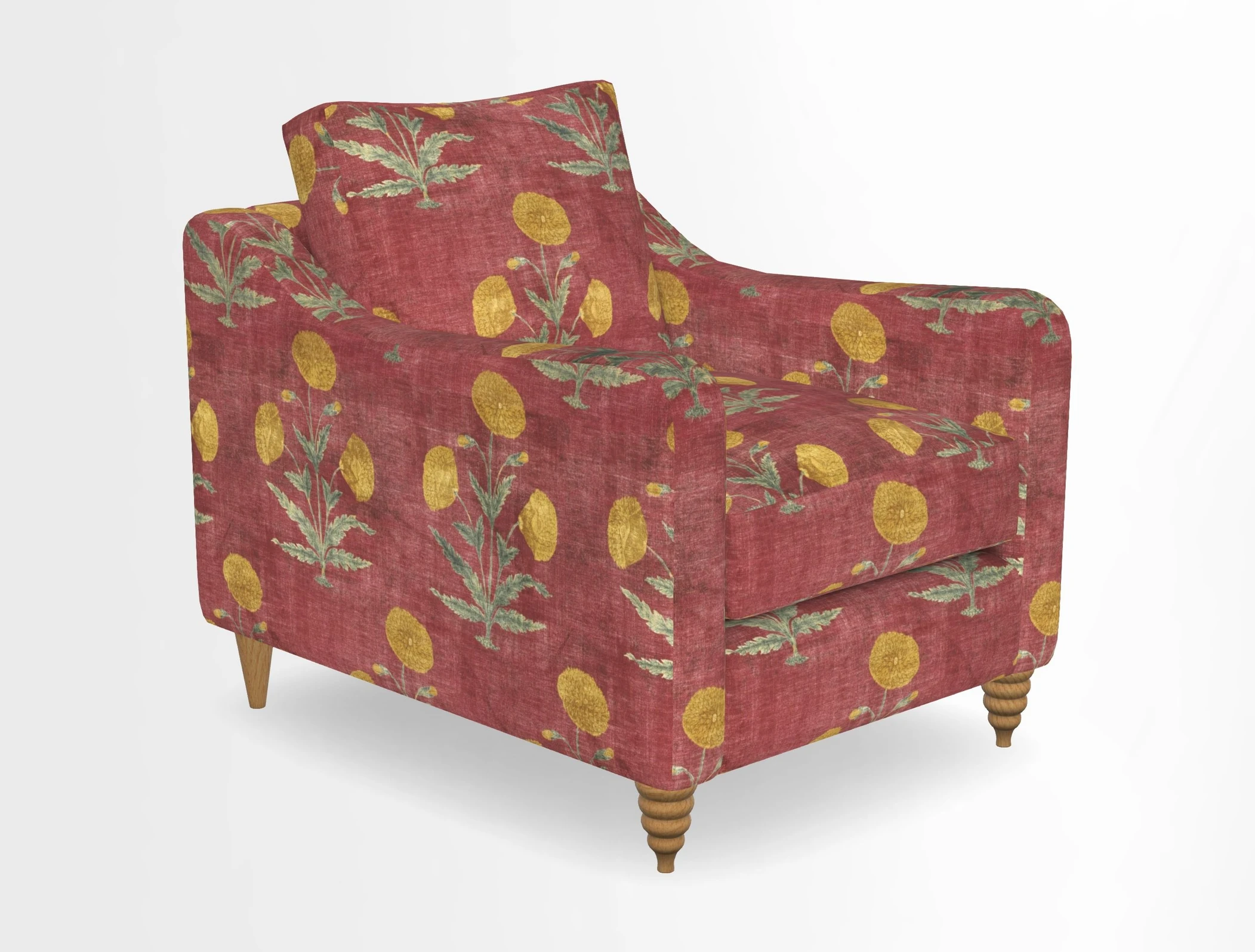 Rye Chair in Two Tone Plain Biscuit