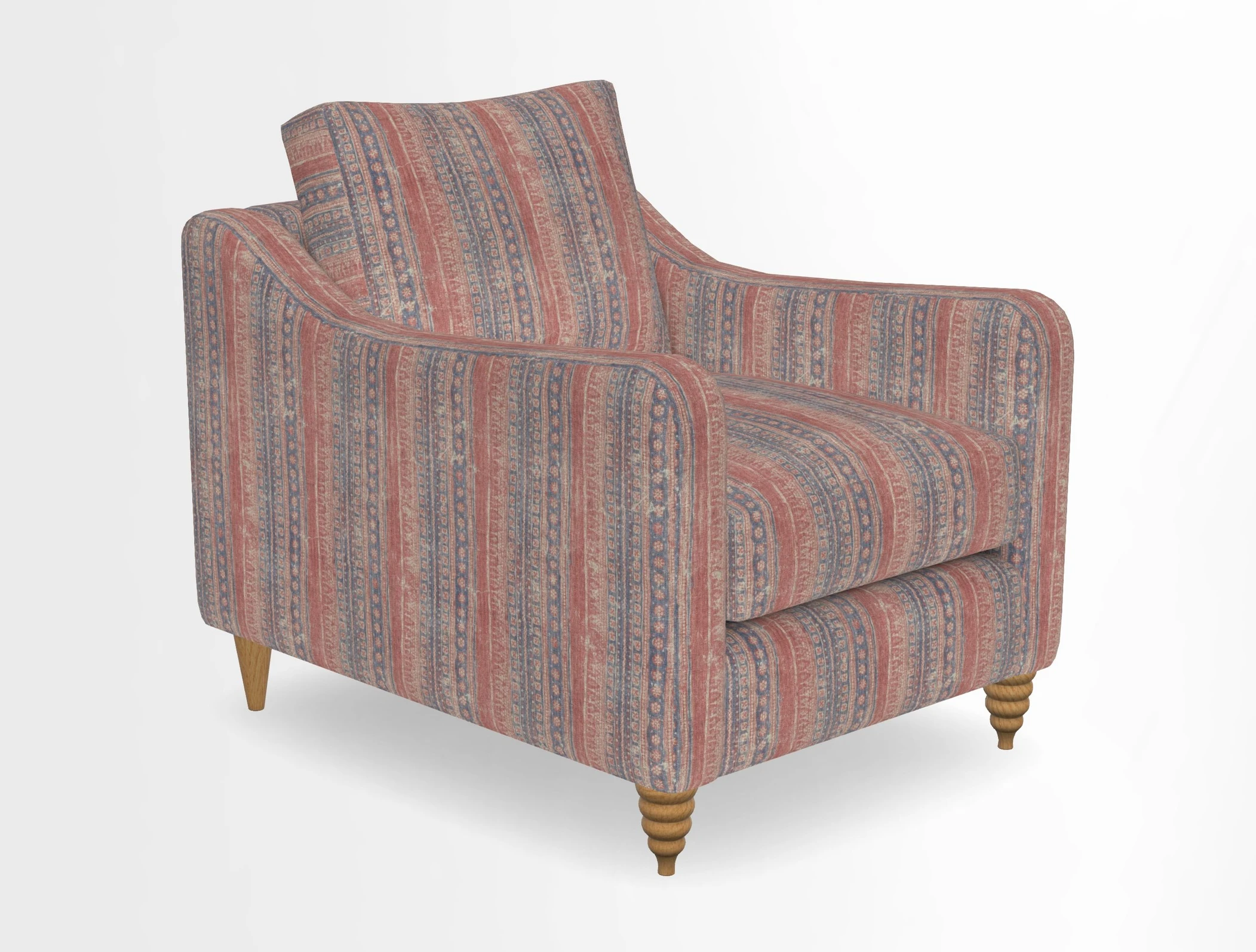 Rye Chair in Two Tone Plain Biscuit
