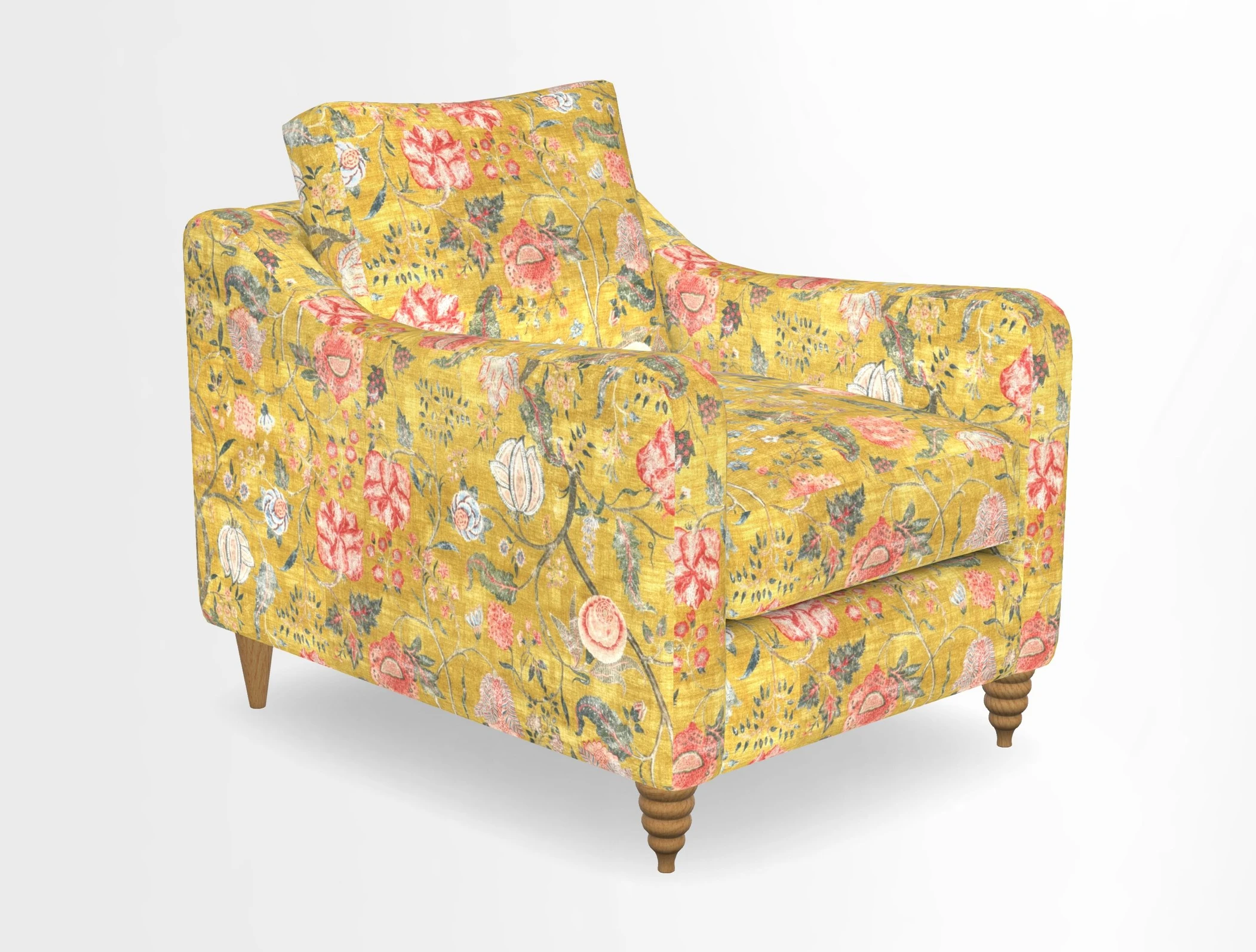 Rye Chair in Two Tone Plain Biscuit
