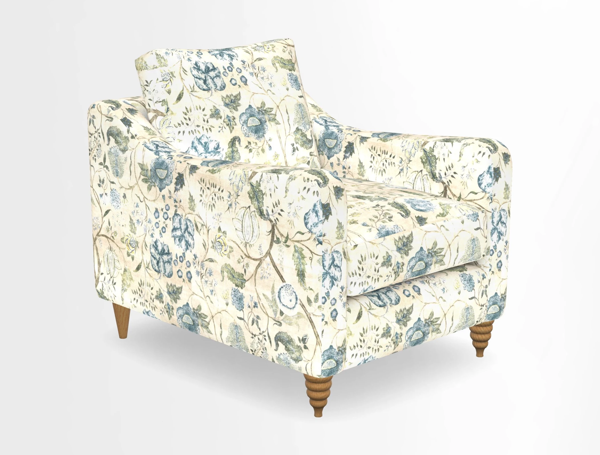 Rye Chair in Two Tone Plain Biscuit
