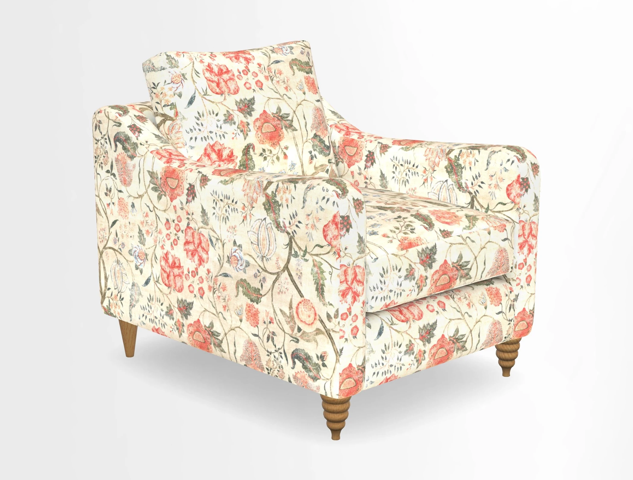 Rye Chair in Two Tone Plain Biscuit
