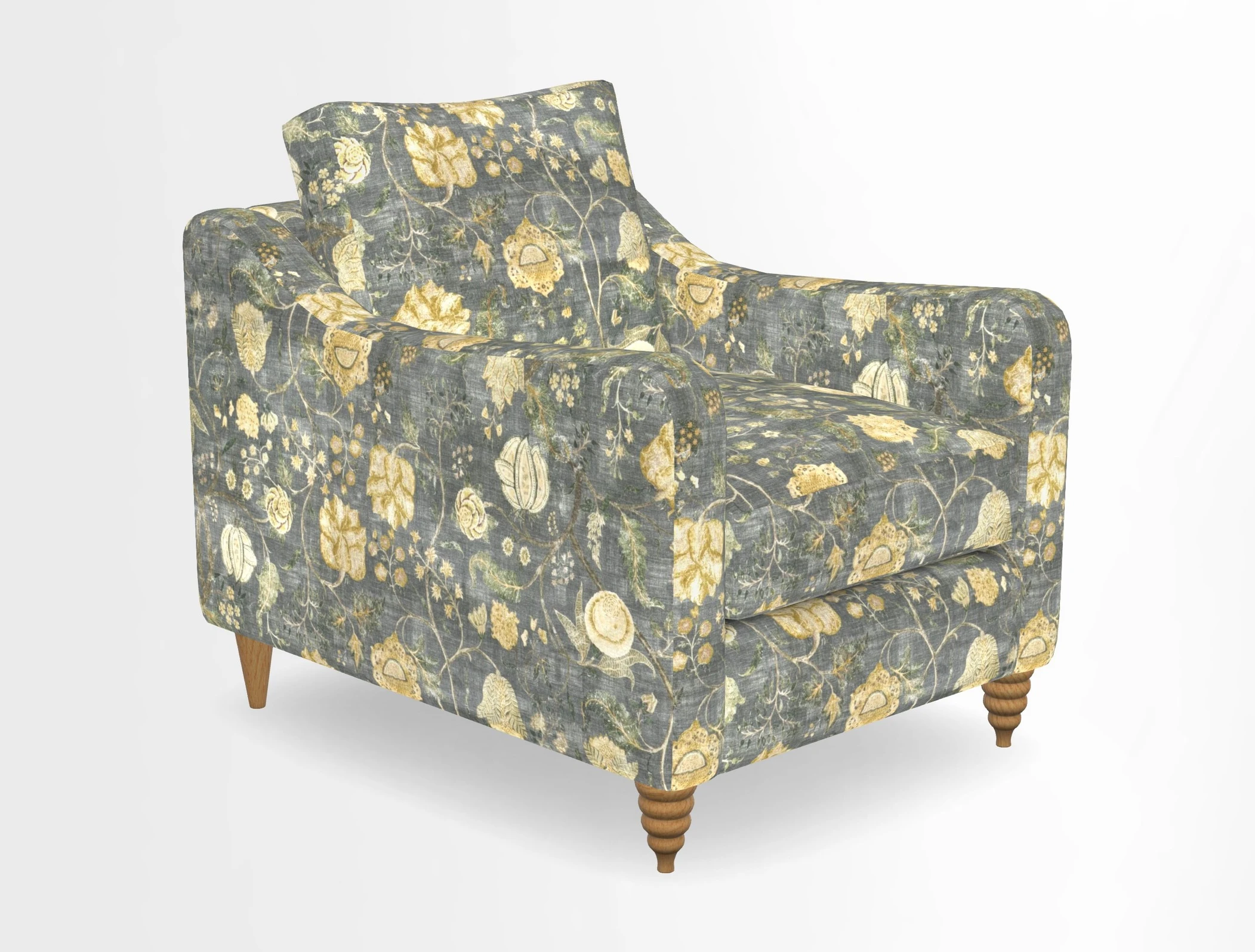 Rye Chair in Two Tone Plain Biscuit