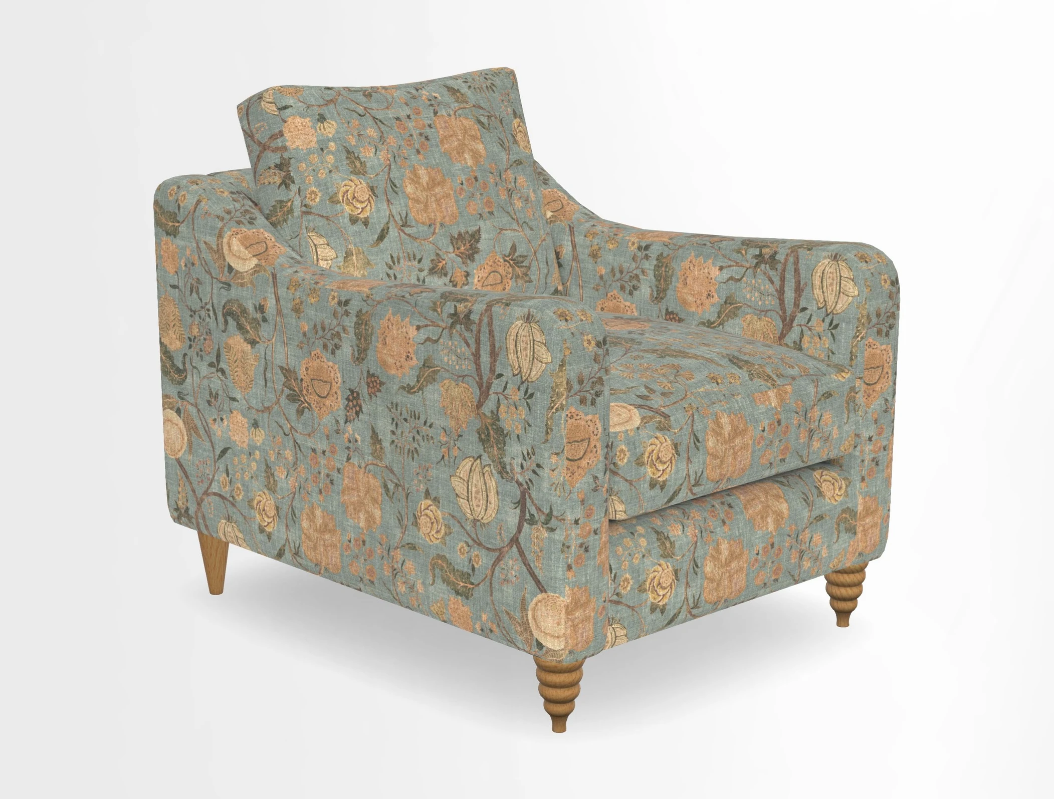 Rye Chair in Two Tone Plain Biscuit