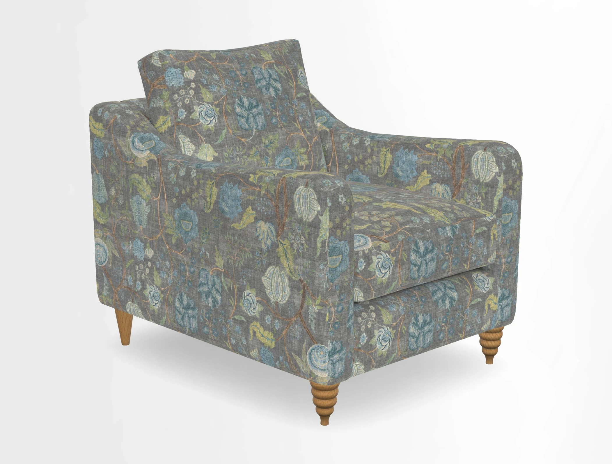 Rye Chair in Two Tone Plain Biscuit
