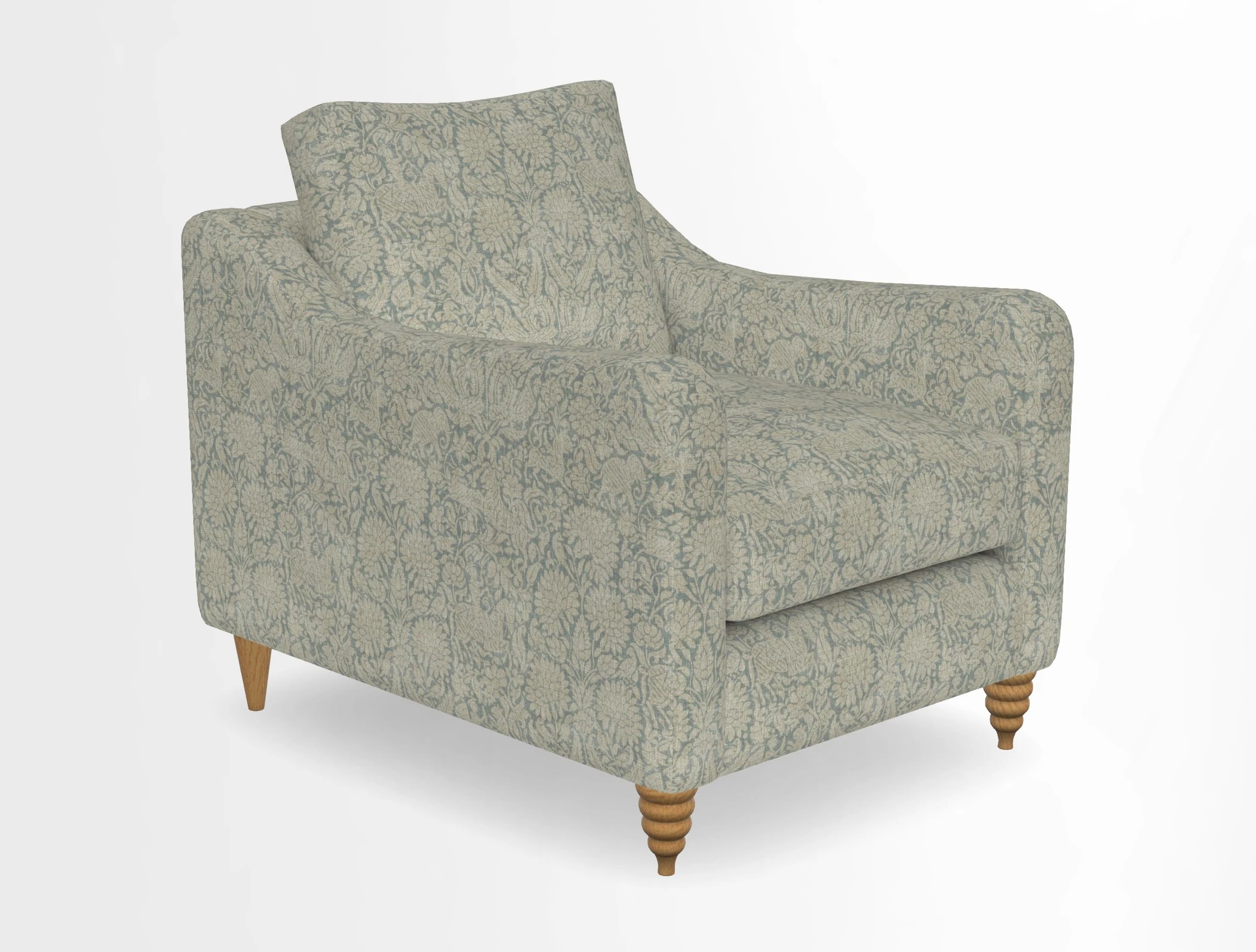 Rye Chair in Two Tone Plain Biscuit