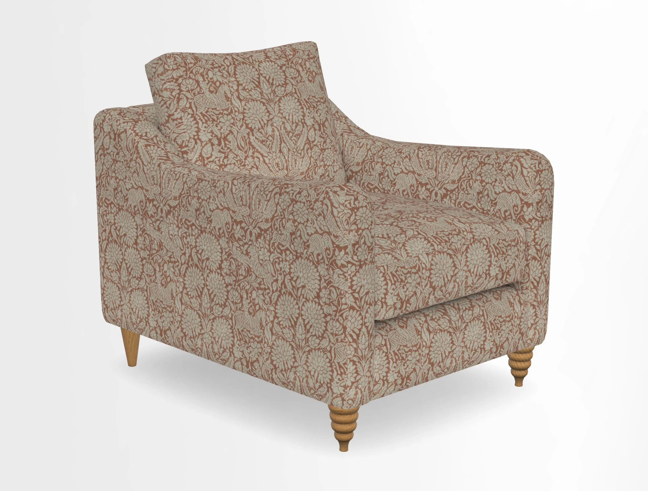 Rye Chair in Two Tone Plain Biscuit