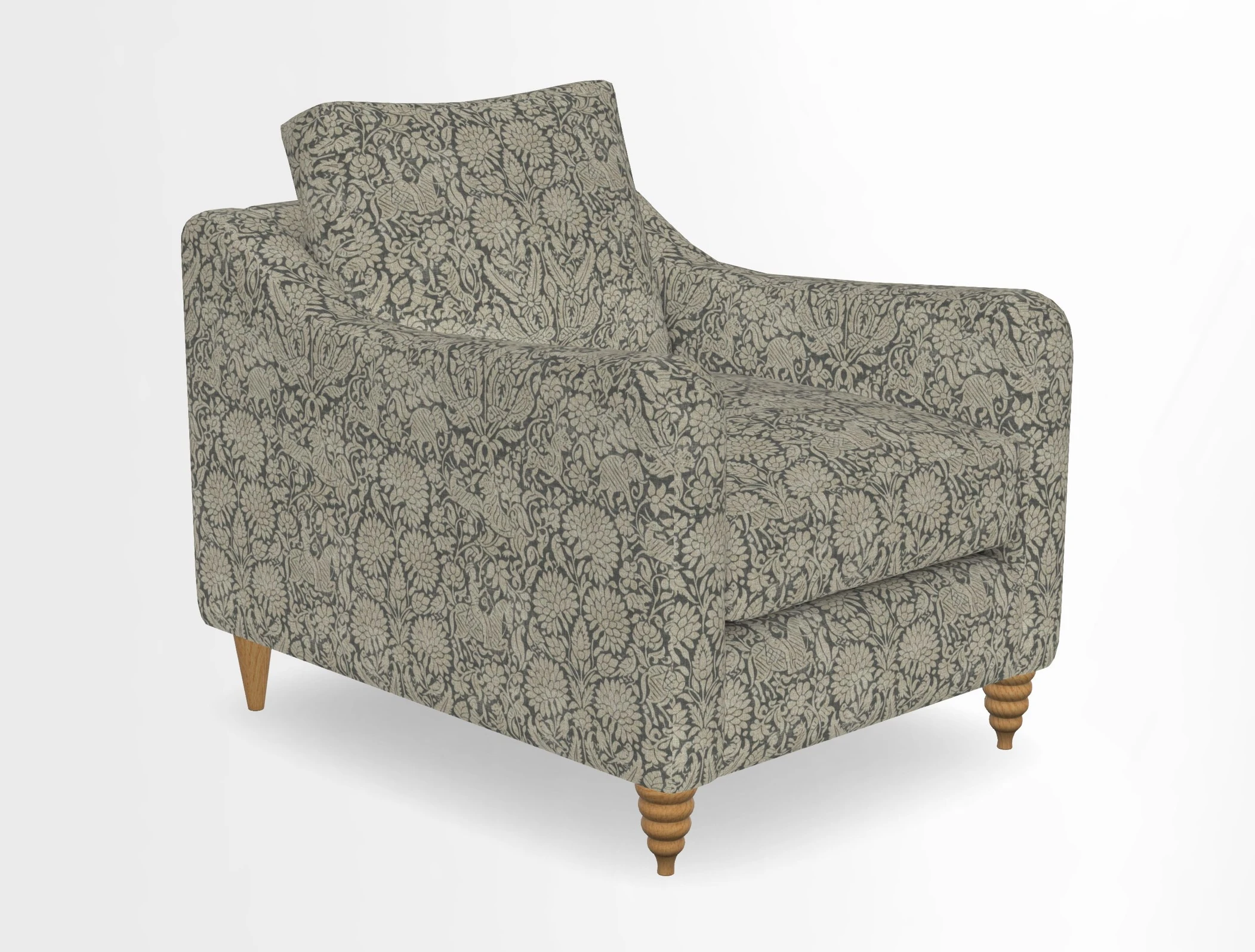 Rye Chair in Two Tone Plain Biscuit