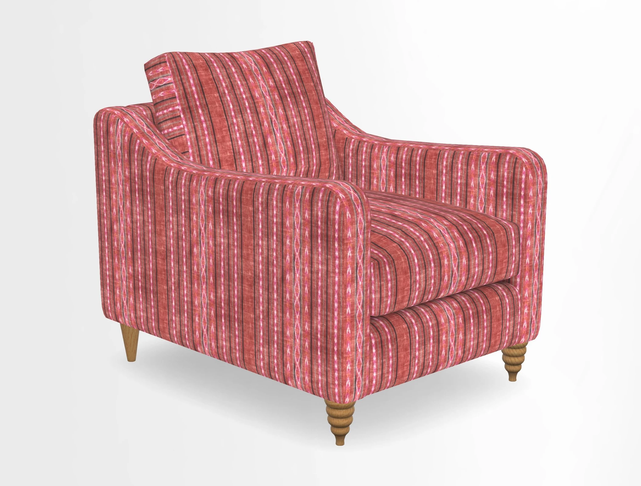Rye Chair in Two Tone Plain Biscuit