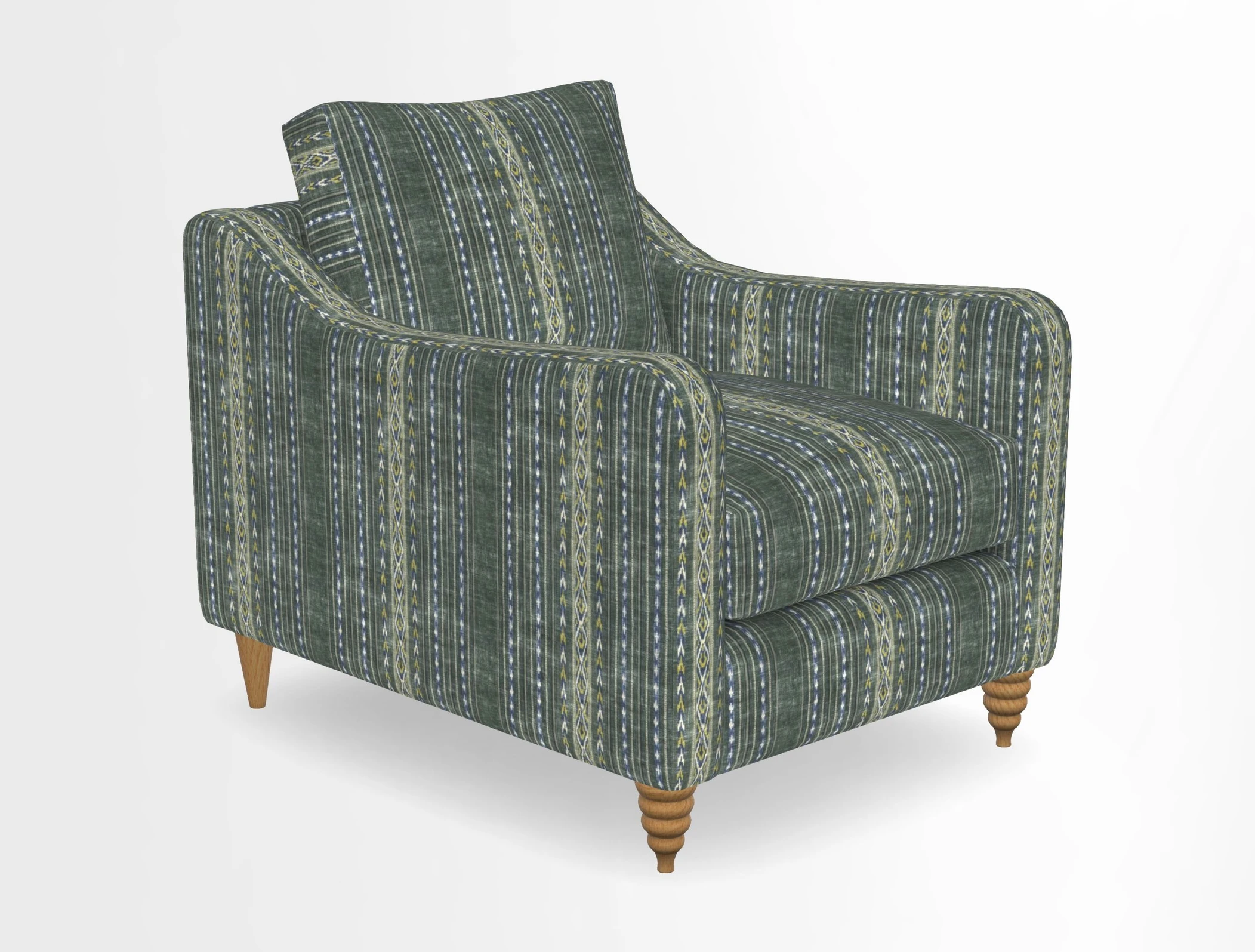 Rye Chair in Two Tone Plain Biscuit