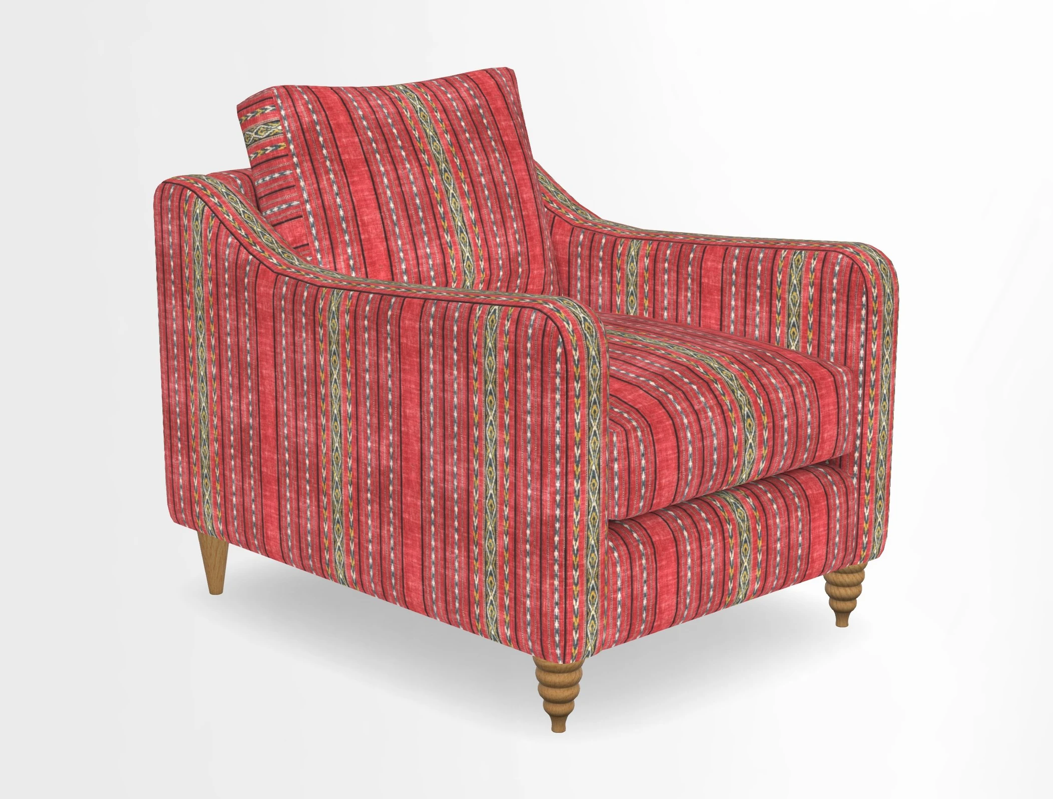 Rye Chair in Two Tone Plain Biscuit