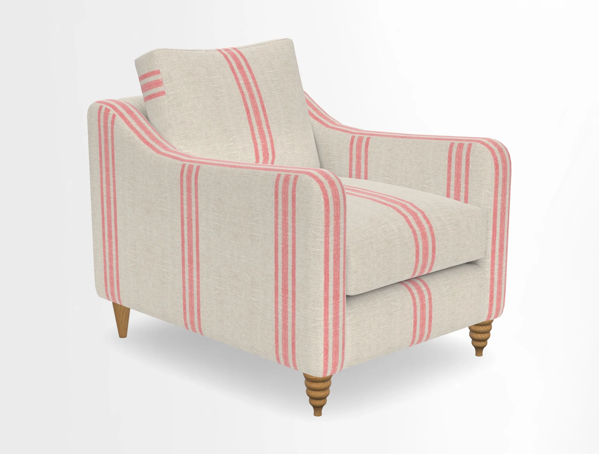Rye Chair in Two Tone Plain Biscuit