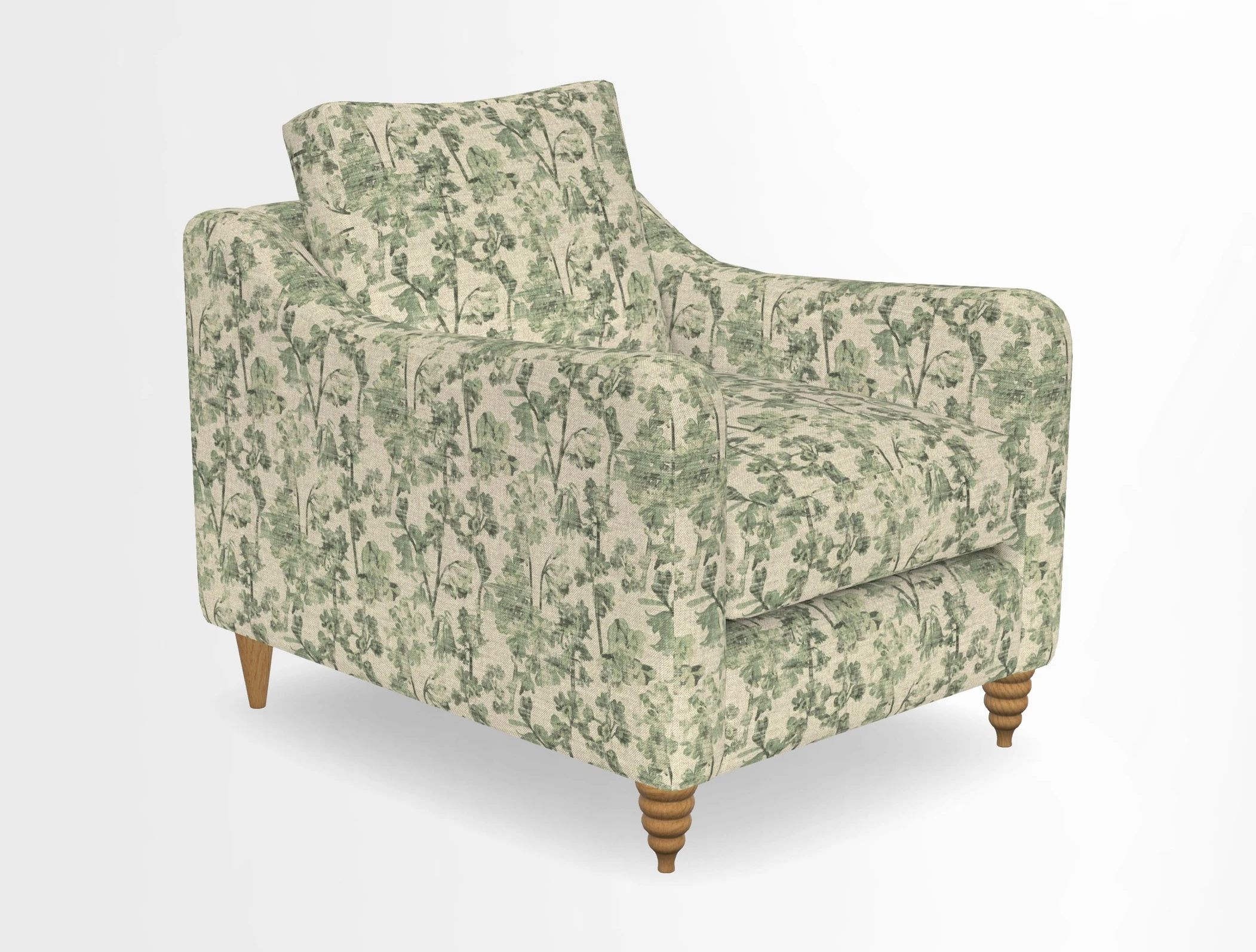 Rye Chair in Two Tone Plain Biscuit