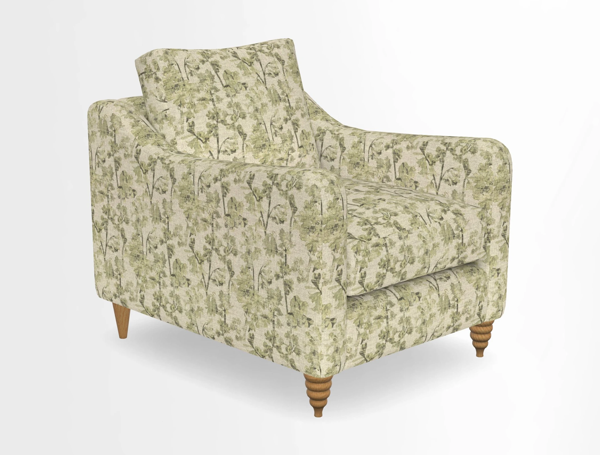 Rye Chair in Two Tone Plain Biscuit