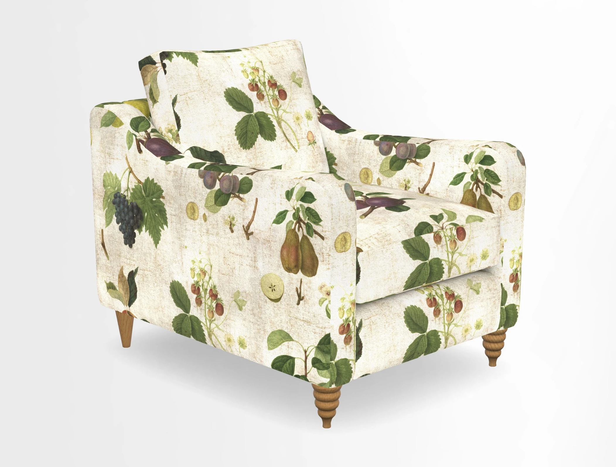 Rye Chair in Two Tone Plain Biscuit
