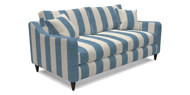 Rye 3 Seater Sofa in Herringbone Shadow