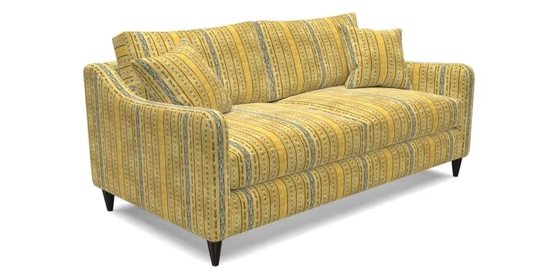 Rye 3 Seater Sofa in Herringbone Shadow