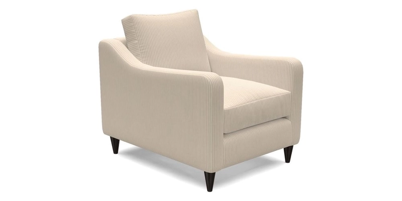 Rye Chair in Two Tone Plain Biscuit