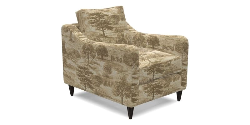 Rye Chair in Two Tone Plain Biscuit