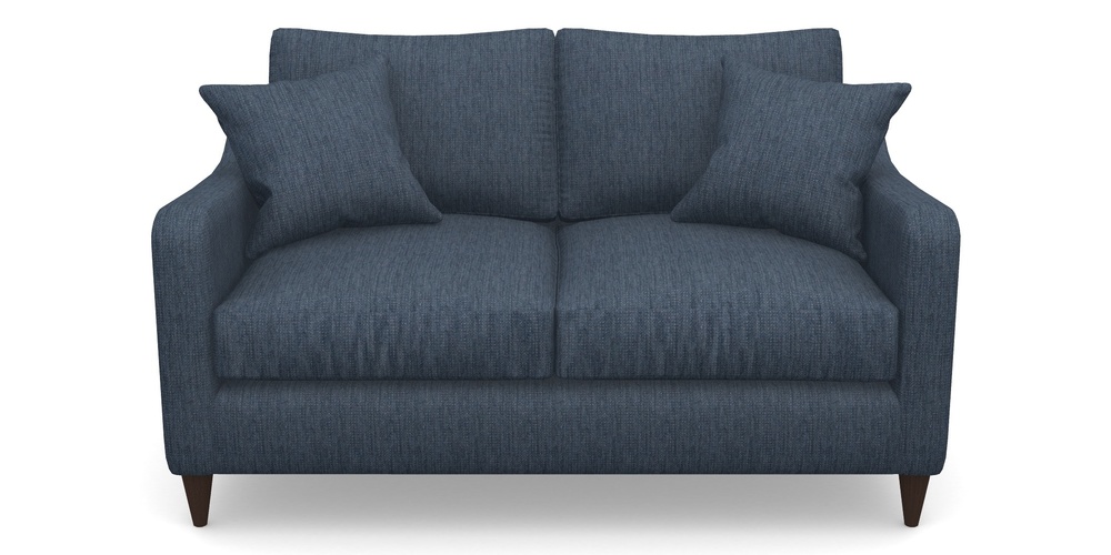 Product photograph of Rye 2 Seater Sofa In Aqua Clean Tenby - Navy from Sofas and Stuff Limited