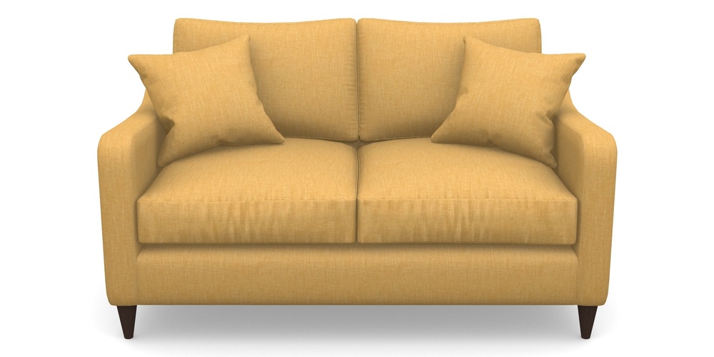 Product photograph of Rye 2 Seater Sofa In Clever Cotton Mix - Mustard from Sofas and Stuff Limited