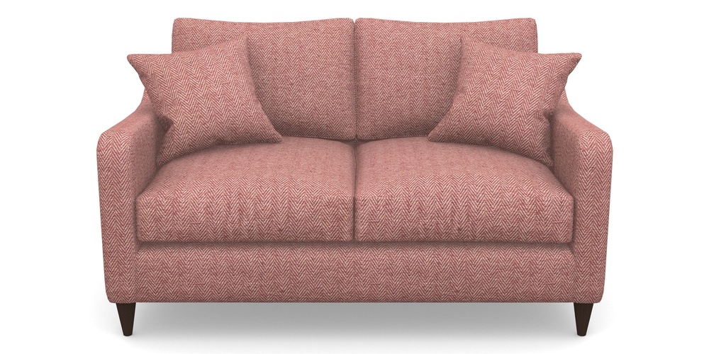 Product photograph of Rye 2 Seater Sofa In Dundee Herringbone - Rose from Sofas and Stuff Limited