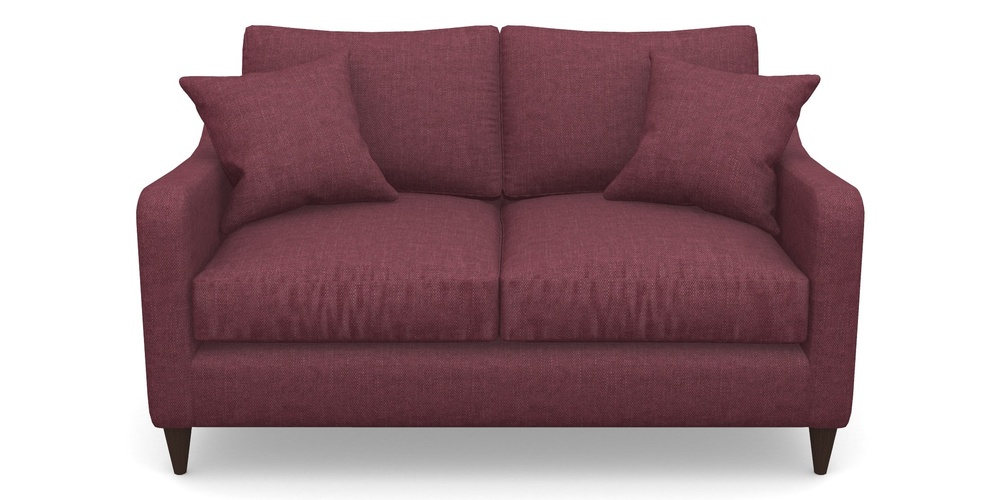 Product photograph of Rye 2 Seater Sofa In Easy Clean Plain - Chianti from Sofas and Stuff Limited