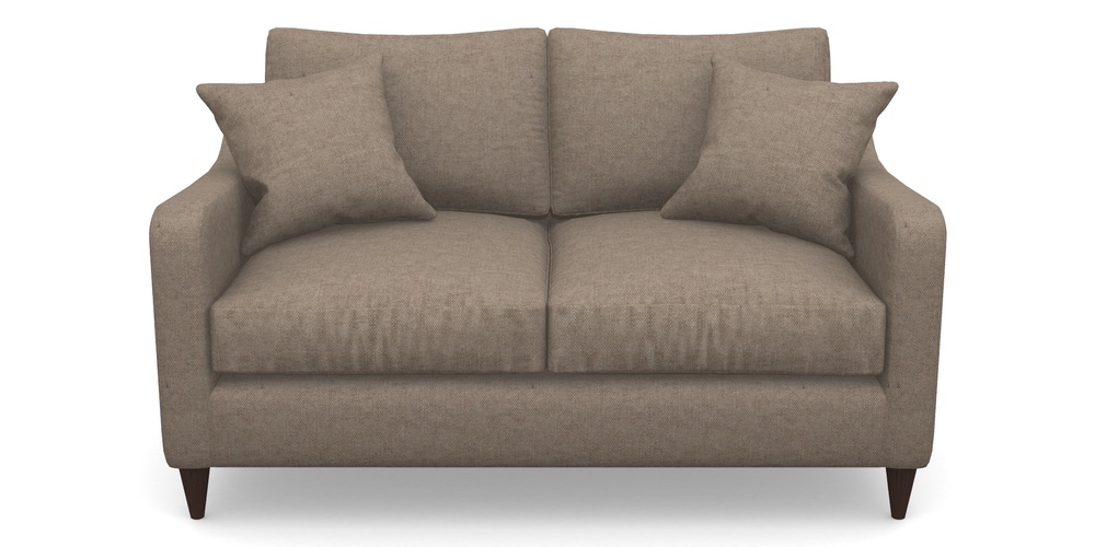 Product photograph of Rye 2 Seater Sofa In Easy Clean Plain - Camel from Sofas and Stuff Limited