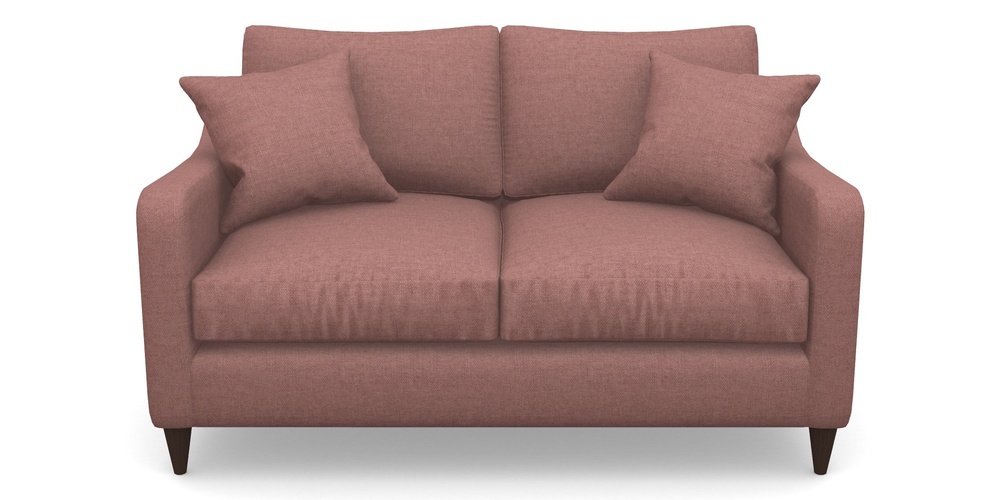 Product photograph of Rye 2 Seater Sofa In Easy Clean Plain - Rosewood from Sofas and Stuff Limited