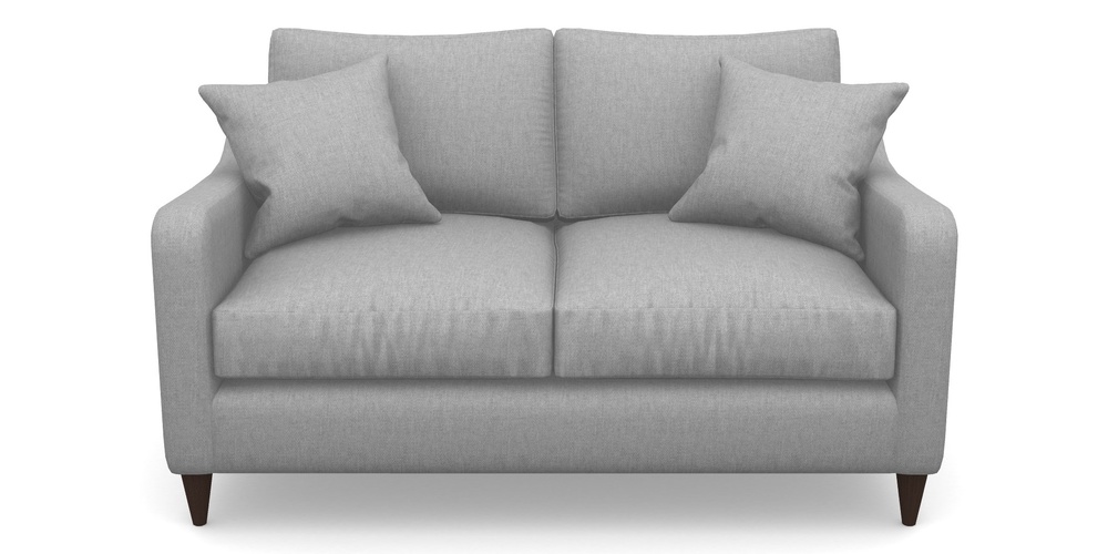 Product photograph of Rye 2 Seater Sofa In Easy Clean Plain - Silver from Sofas and Stuff Limited