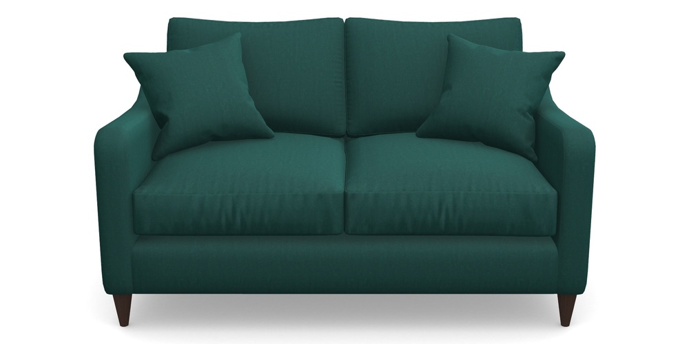 Product photograph of Rye 2 Seater Sofa In House Velvet - Peacock from Sofas and Stuff Limited