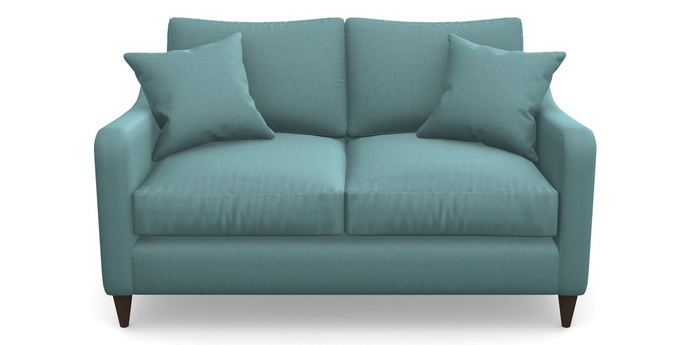 Product photograph of Rye 2 Seater Sofa In House Velvet - Wedgewood from Sofas and Stuff Limited