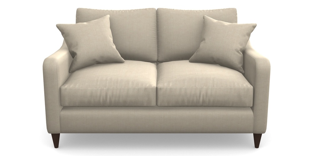 Product photograph of Rye 2 Seater Sofa In Super Soft Velvet - Hessian from Sofas and Stuff Limited