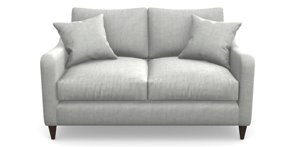 Product photograph of Rye 2 Seater Sofa In Super Soft Velvet - Silver from Sofas and Stuff Limited